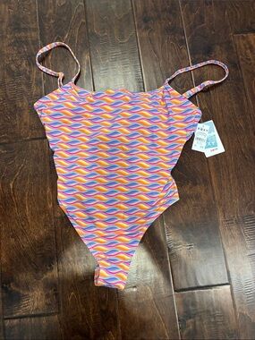 Roxy High Tide Low Back One Piece Cheeky Coverage